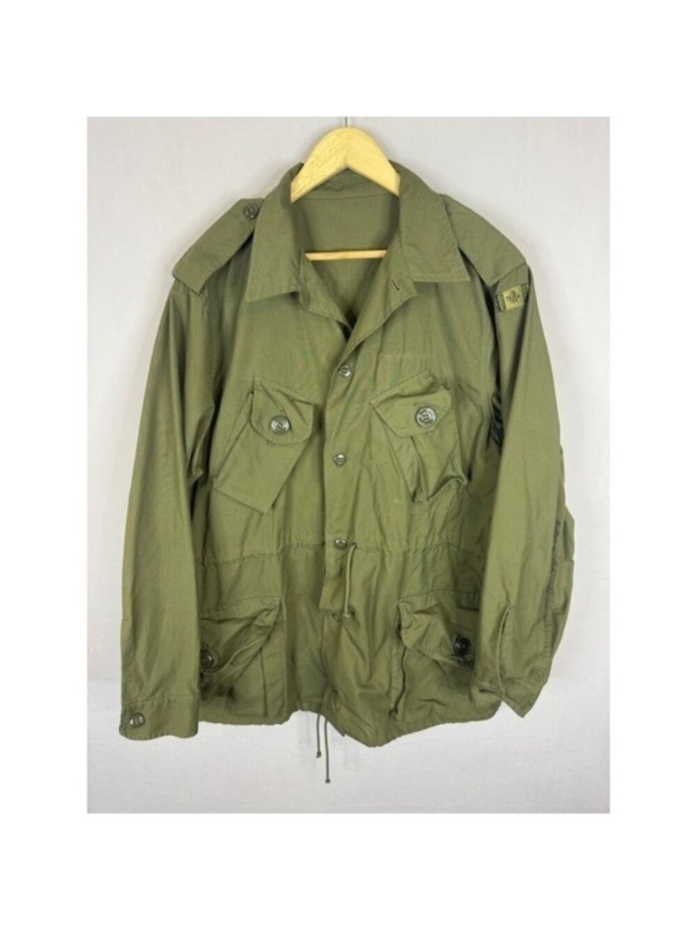 Vintage 1989 Canadian Military MK II Lightweight Combat Coat Olive Drab Size 9